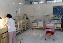 Ruang Rawat Inap Anak dan Neonatus RS Bethesda, Tomohon